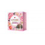 Lovare Strawberry Marshmallow  čaj v pyramíd.15*2g